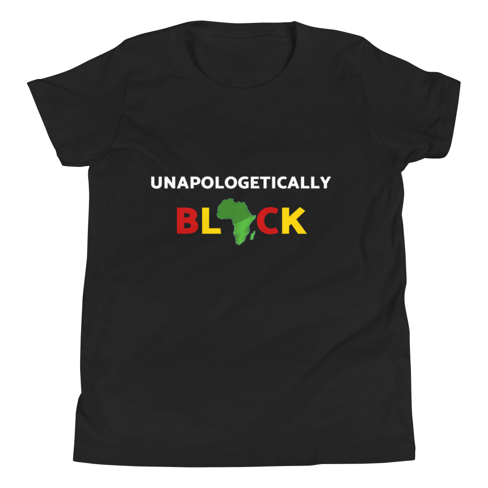 Unapologetically Black Youth Short Sleeve T-Shirt