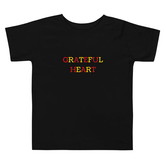 Grateful Heart Toddler Short Sleeve Tee